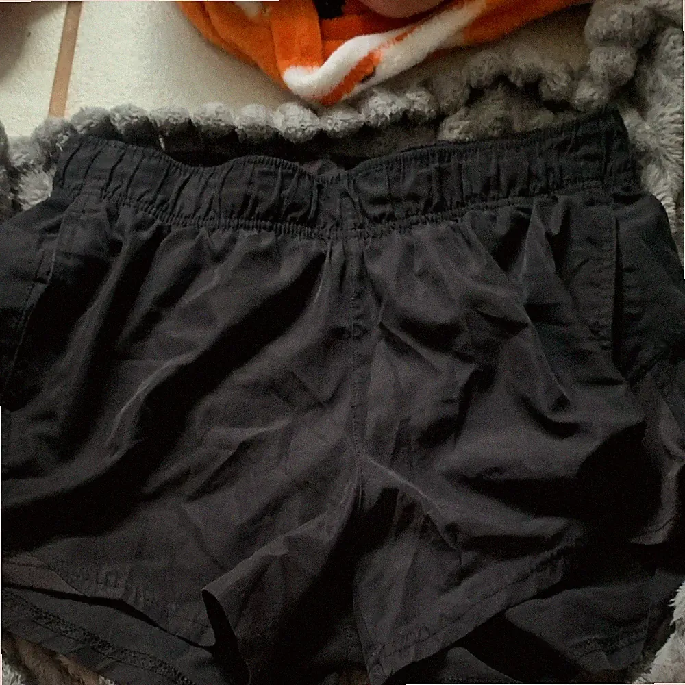 Athletic Works Girls Black Athletic Shorts Size M (8-10) Elastic Waist
