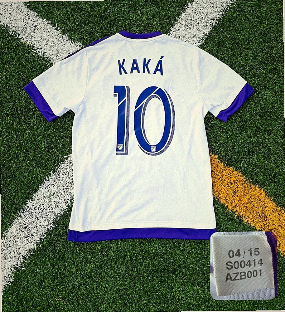 AUTHENTIC 2015 Orlando City Away Kaka #10 – Vintage Soccer Jersey Size L