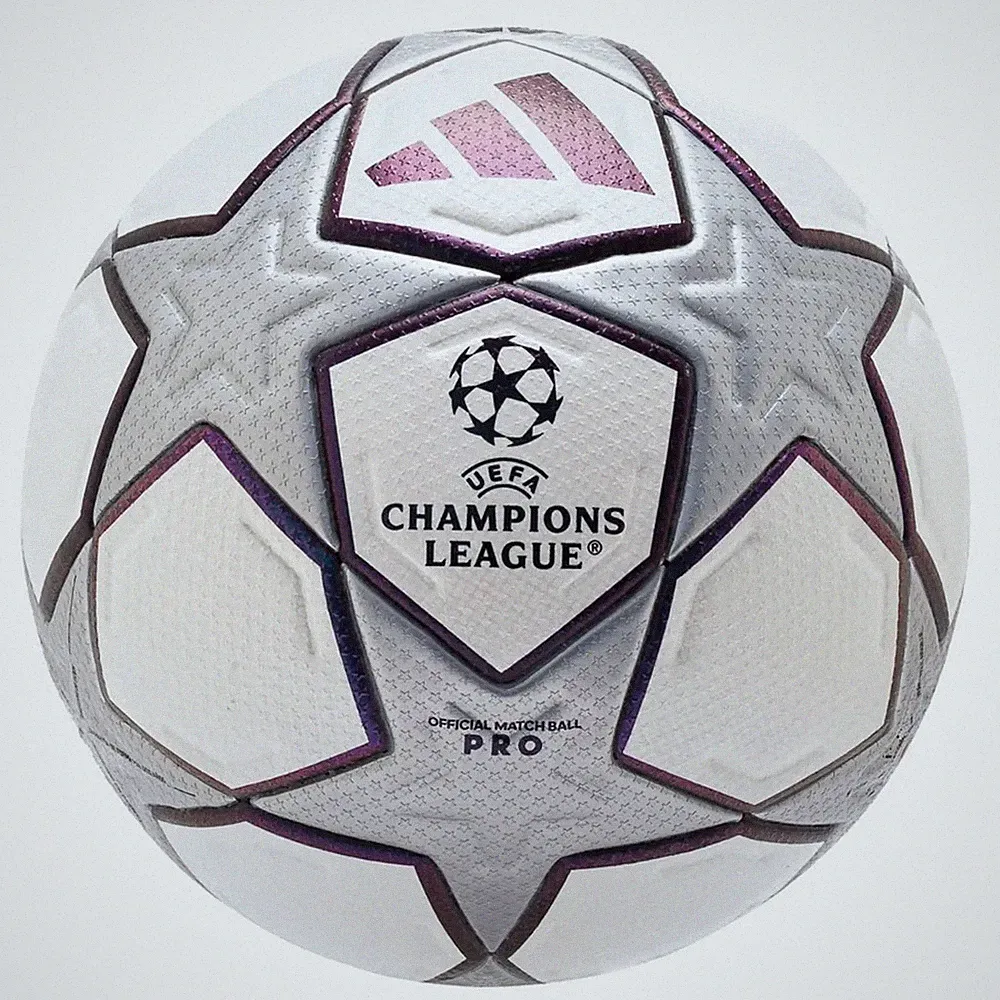AUTHENTIC adidas Pro Champions League 2025/26 Match Ball 3rd - Silver Metallic