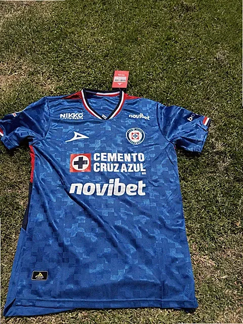 Authentic Cruz Azul Jersey Player Version/version Jugador Size M