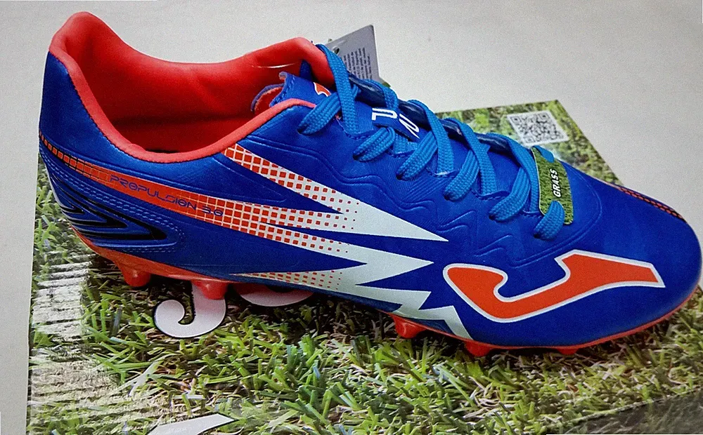 Authentic Joma Propulsion 604 Royal Firm Ground Soccer Cleats