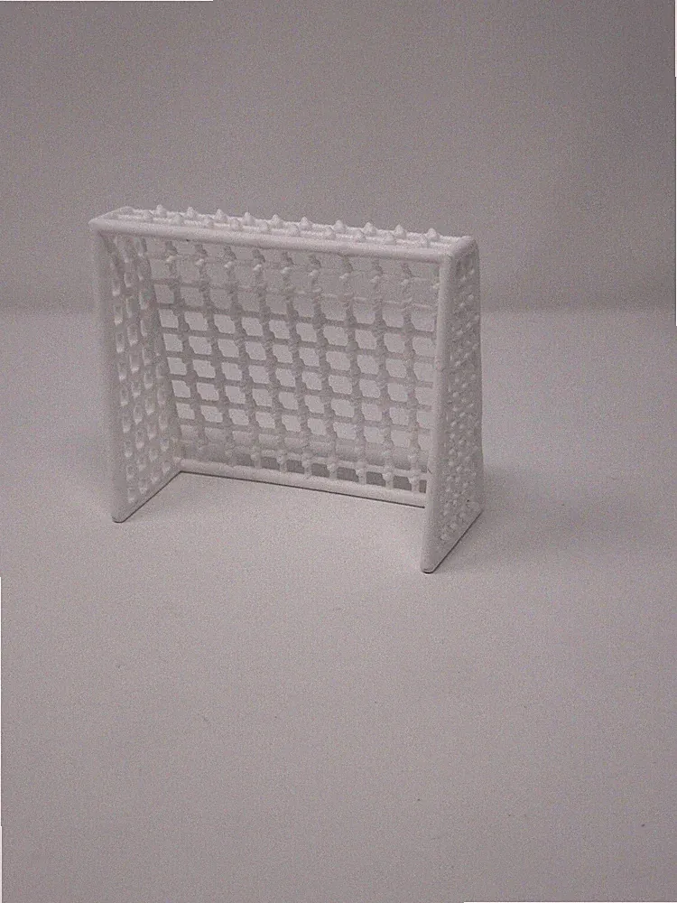 Barbie Team Stacie Replacement SOCCER GOAL 4.5” Plastic Toy By Mattel