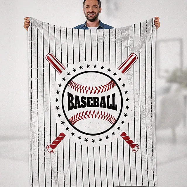 Baseball Blanket Gifts for Boys Teens Kids Men Girls Team Player Lovers Coach Un