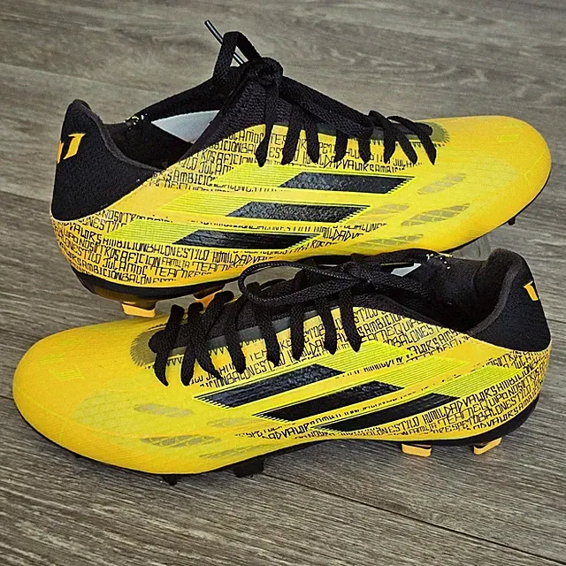 BB6 Adidas X Speedflow Messi.3 FG Soccer Cleats Yellow Black Size 7 GW7419