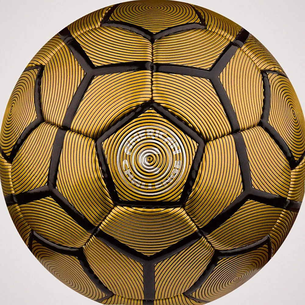 Bergamo Soccer Ball Size 5, Gold