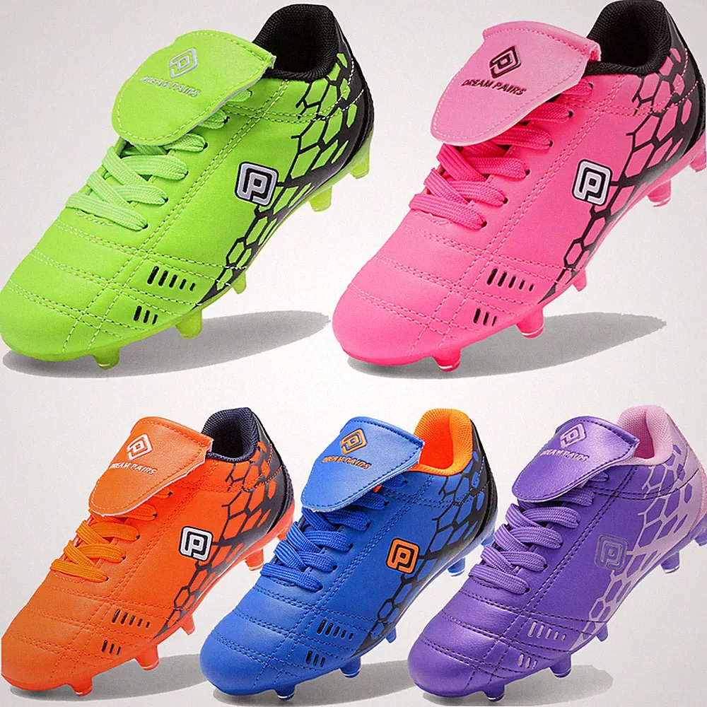 Big Kids Boys Girls Soccer Shoes School Training Shoes Soccer Cleats Size 10T-6B