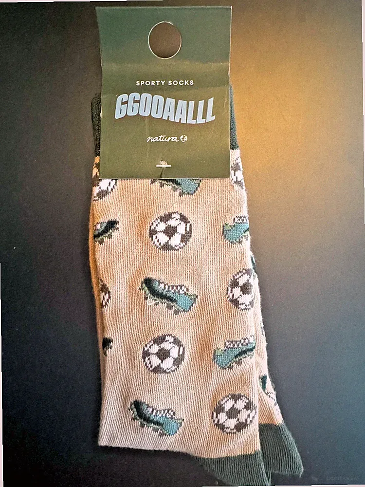 BIG Sale! New Unisex Adult Socks - Soccer Ball and Cleats Design