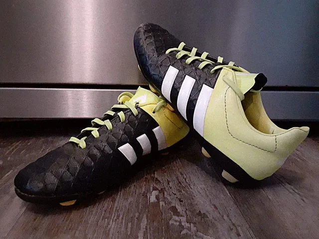 Black And Yellow Adidas Soccer Cleats