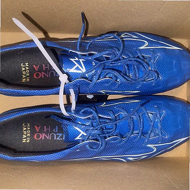 Blue Mizuno Alpha 2 Made In Japan Size 11 Men’s Soccer Cleats
