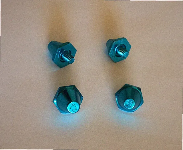 Blue! Nike Aluminum SG Pro 11,13,15mm Single Replacement Stud/Cleat Soft Ground