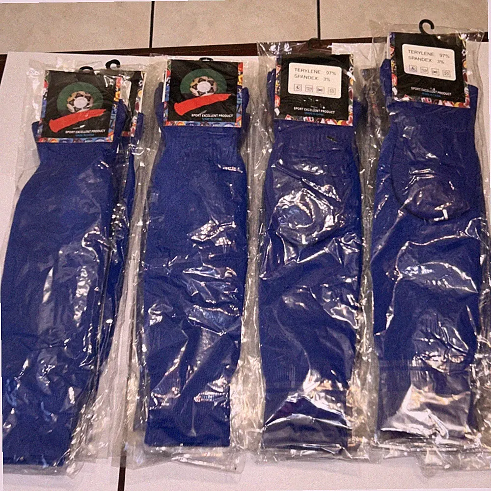 Blue Soccer Socks 18 pairs