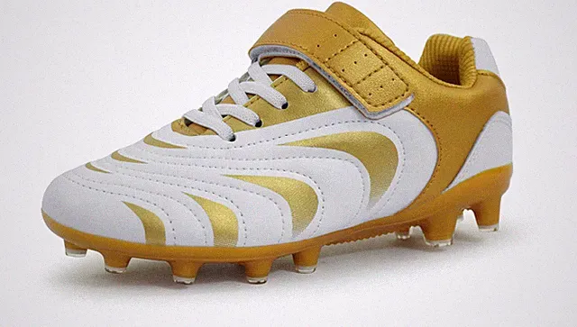 BomKinta Kid's FG Soccer Cleats Outdoor Indoor Comfortable Athletic Shoes Gol...