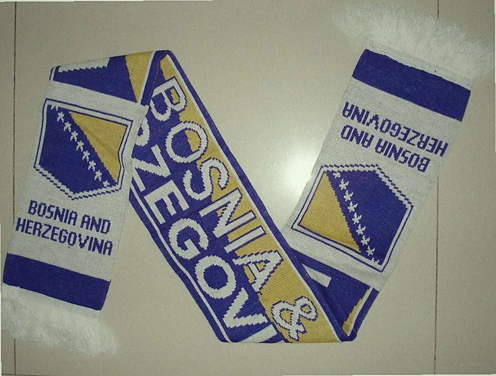 Bosnia Soccer Scarf