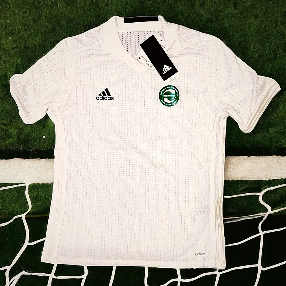 Boys ADIDAS Youth Medium White Condivo Jersey Shirt Soccer Climacool NEW