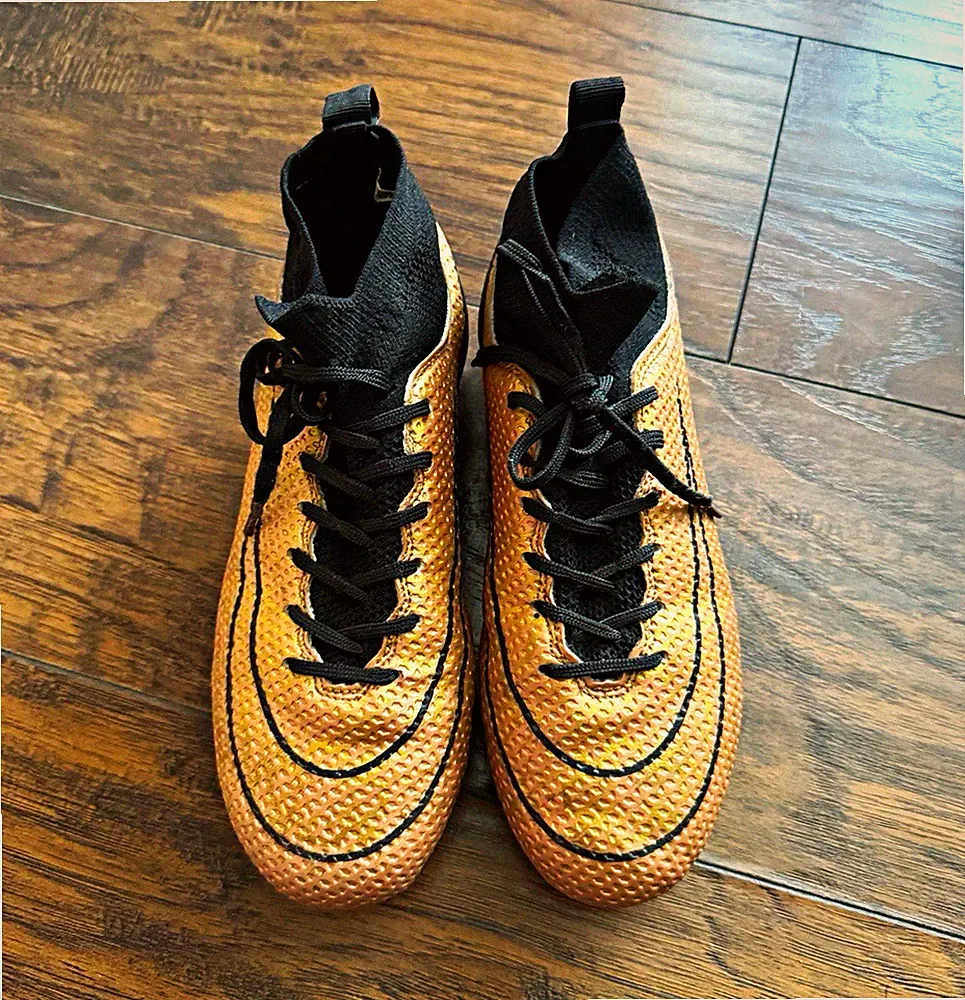 Boys Girls Football Sneaker Professional Soccer Running Cleats 4 Youth
