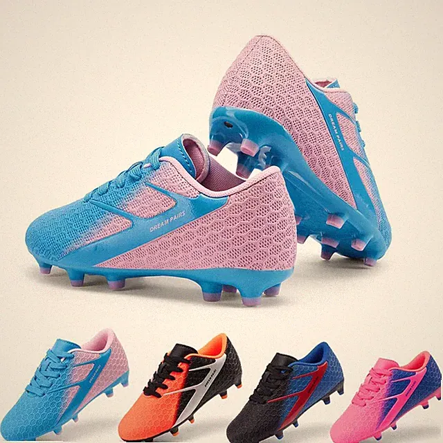 Boys Girls Little/Big Kids Professional Soccer Cleats Firm Groud Football Shoes