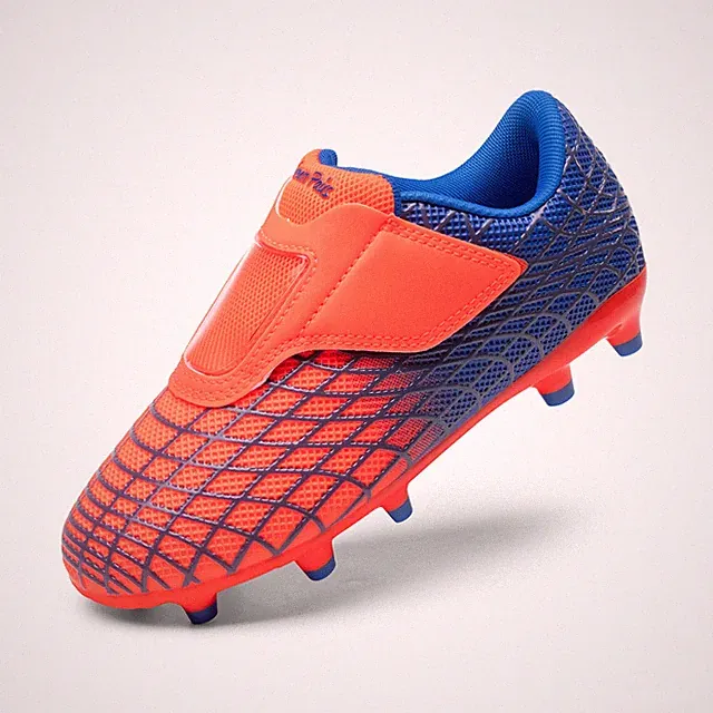 Boys Girls Soccer Cleats Firm Ground Kids Athletic Comfortable Football Shoes