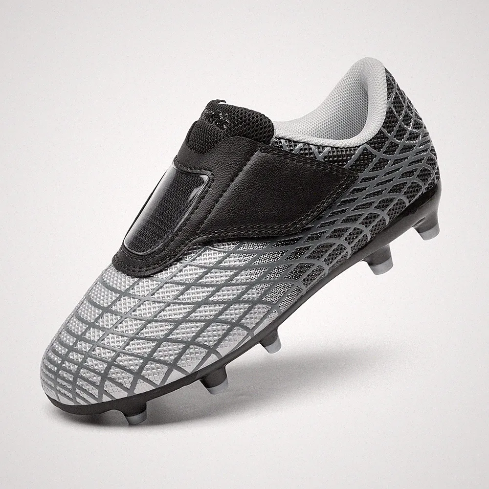 Boys Girls Soccer Cleats Firm Ground Kids Athletic Lightweight Football Shoes