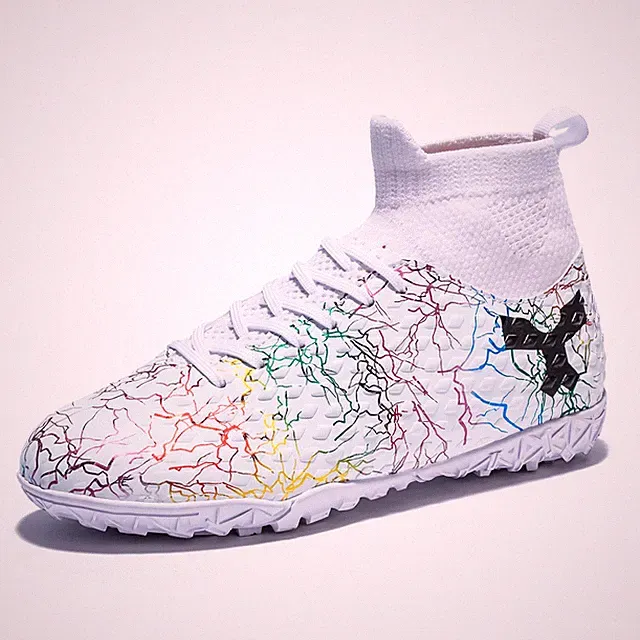 Boys Girls Soccer Cleats Football Cleats Youth Soccer Shoes Indoor Turf Socce...