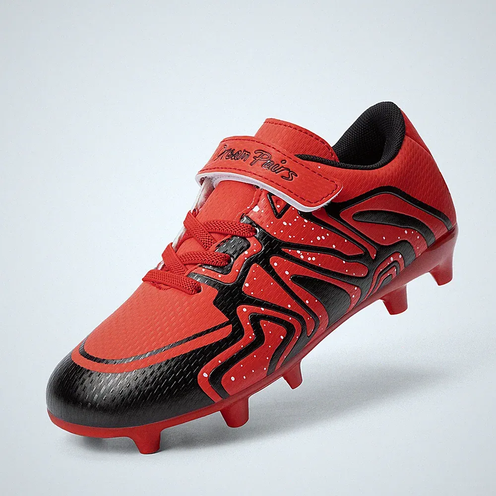 Boys Girls Soccer Cleats Kids Youth Multi Ground Outdoor Football Shoes