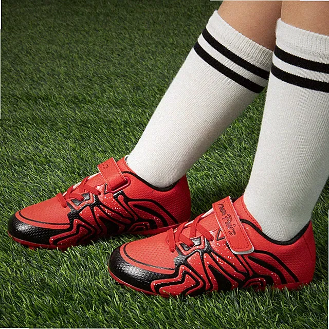 Boys Girls Soccer Shoes Lightweight Soccer Cleats Comfortable Football Shoes