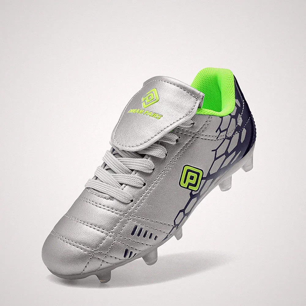 Boys Girls Soccer Shoes Lightweight Soccer Cleats School Football Shoes