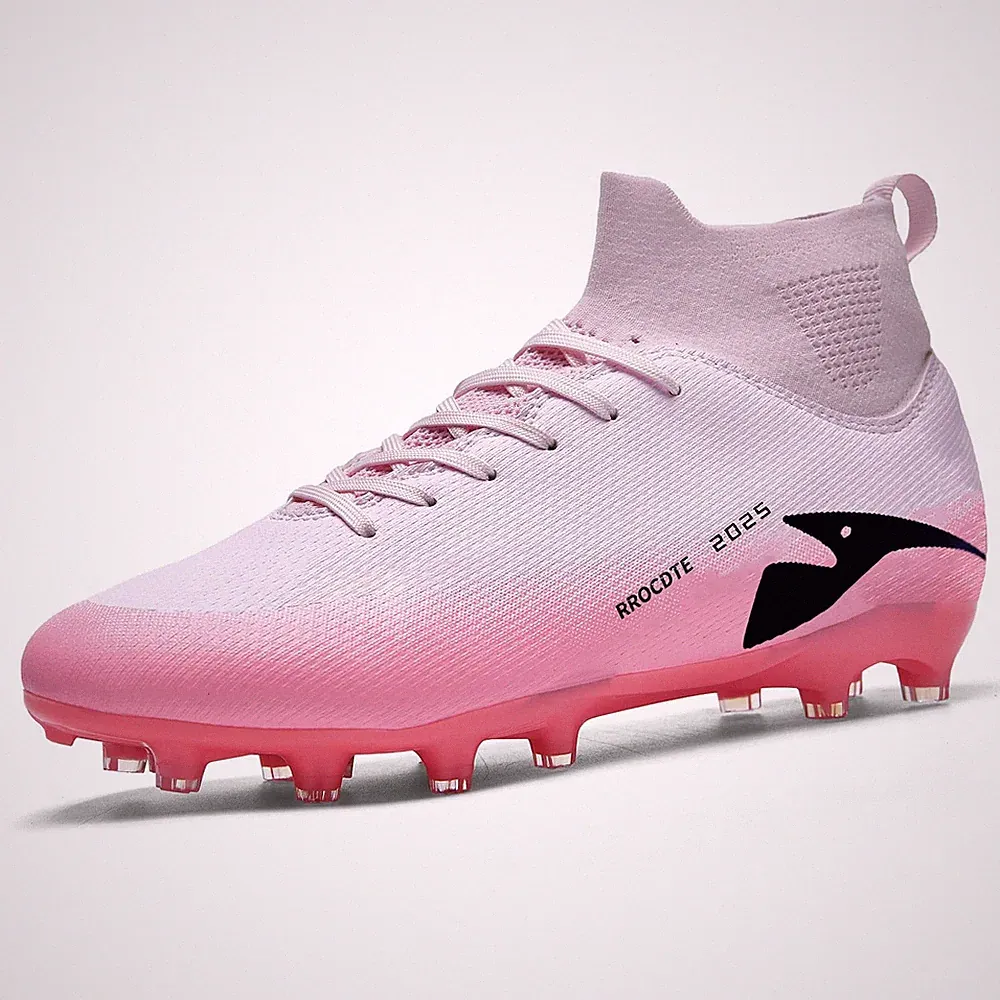 Boys Girls Soccer Shoes Outdoor Firm Ground Athletic Football Cleats for Litt...