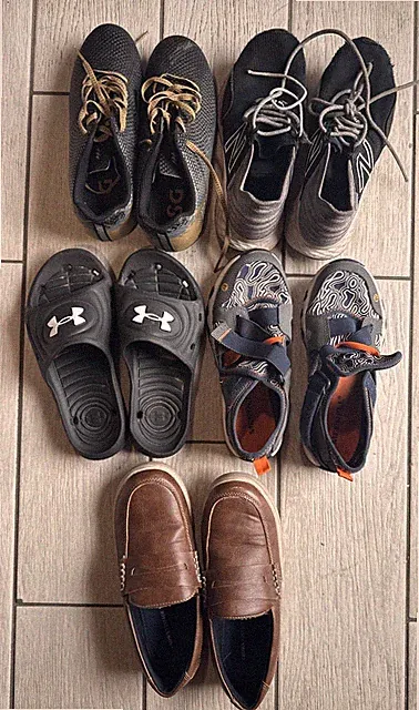 Boys Shoes Lot Size 4 Soccer DSG Summer Lot Merrill & Under Armor. Dress Shoes
