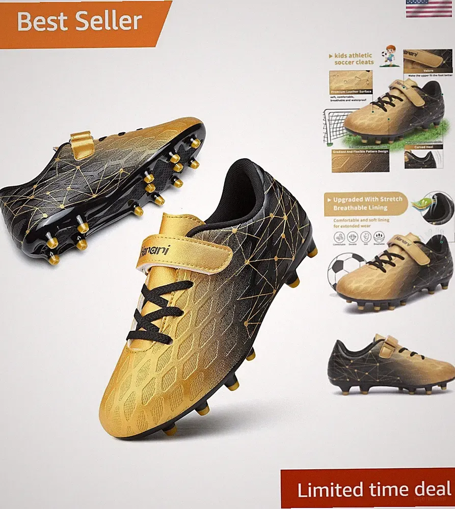 waterproof soccer cleats kids