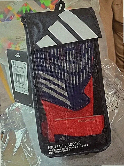 Brand new Adidas MLS Size 5 Soccer Ball + Kids Soccer Gloves + FREEBIES