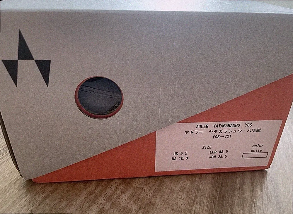 Brand New! Adler Yatagarashu YGS-721 White Soccer Cleats Men's US 10.5