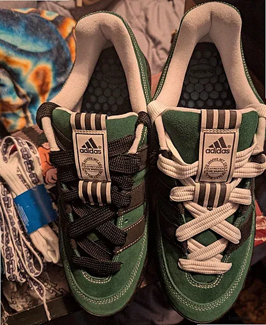 🔥BRAND✨NEW Crude From Portugal ✖️ adidas Adimatic YNuK Grn Sz 14 OG Box+Xtras🔥