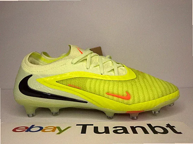 BRAND NEW Nike Phantom 6 Low Elite AG Cleats Crimson/Black/Limelight IO4459-800