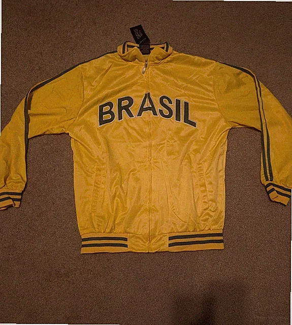 Brasil Men's Track Jacket / Jumper/ Sweater Brand New only $5 Shipping!!