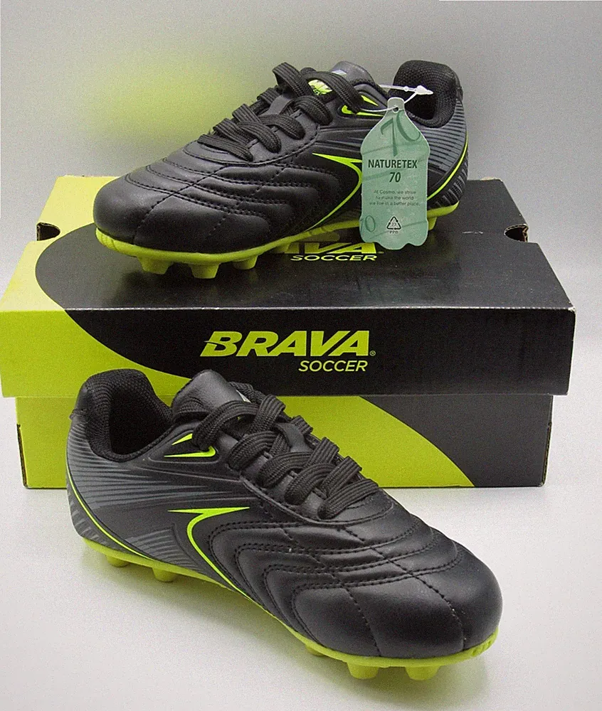 BRAVA Boys Racer IV Rubber Molded Soccer Cleats Shoes Youth Size 11 NEW in Box