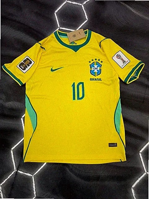 Brazil National Team Jersey – World Cup 2026 – Neymar #10