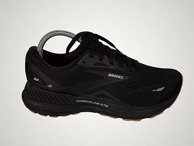 Brooks Adrenaline GTS 23 Womens Size 8.5 D Black Shoes Running 1203811D056 EUC