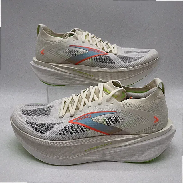 Brooks Men's Size 13 Hyperion Max 3 (110467 1D 182) White/Green Running Sneaker