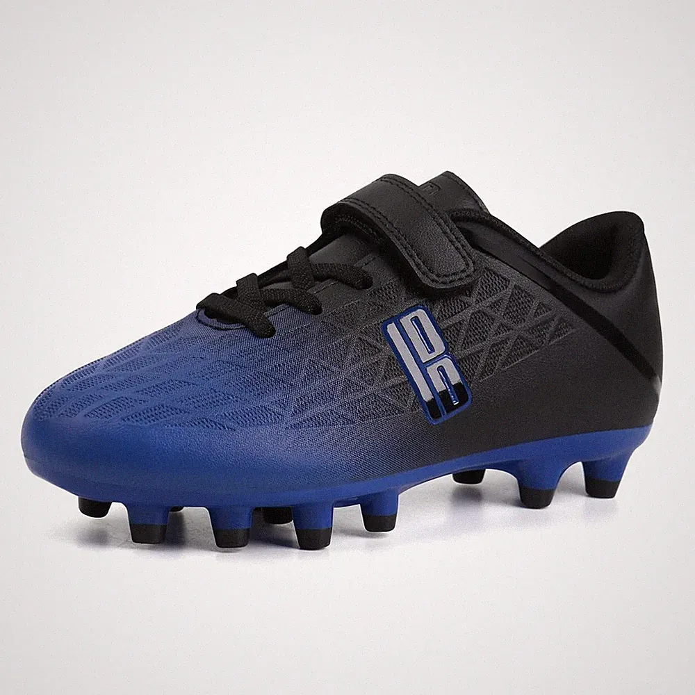 brooman Kids Firm Ground Soccer Cleats Boys Girls Athletic Outdoor Football S...