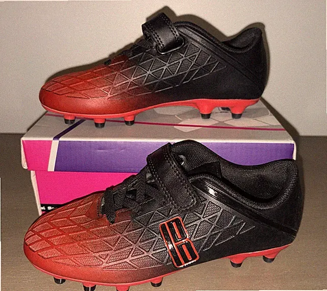 Brooman Kids Firm Ground Soccer Cleats, Size 13