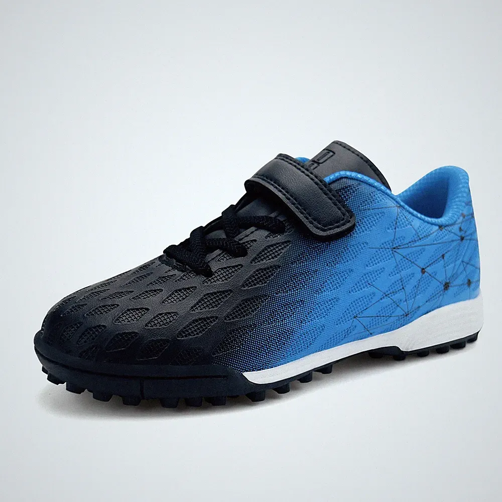 brooman Kids Indoor Soccer Shoes Boys Girls Soccer Cleats Athletic Turf Shoes