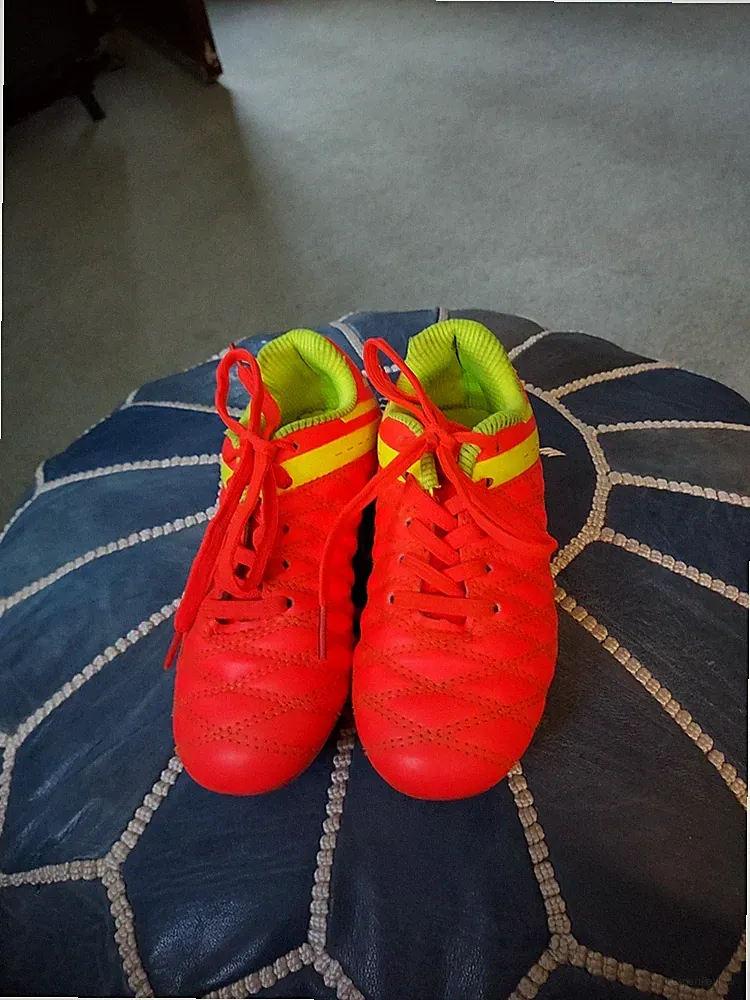 soccer cleats bright colors