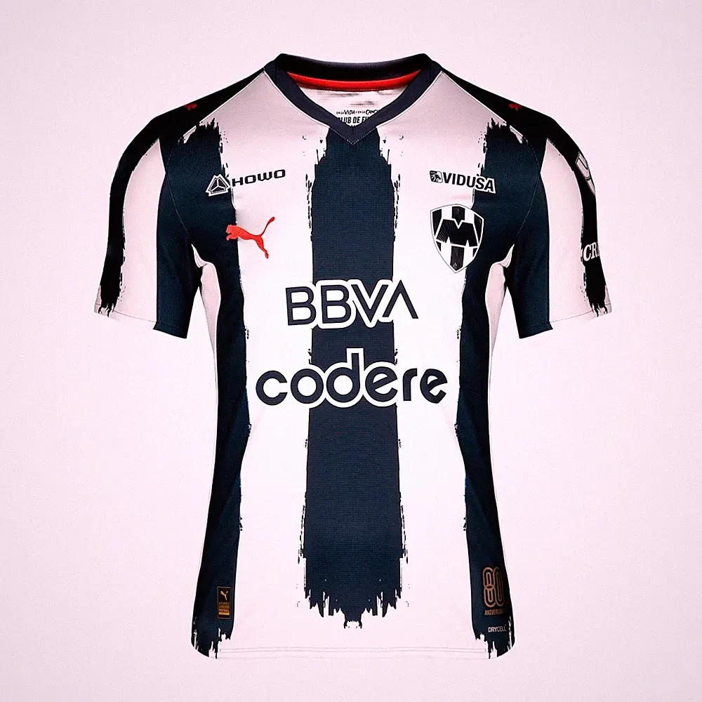 C.F. Monterrey 25/26 Home Jersey Men’s Soccer Shirt Navy dryCELL NWT (Medium)