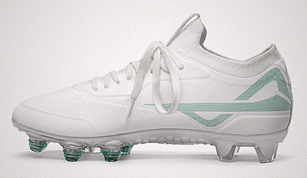 Caddix Blue Low Top Soccer Cleats Lace-Up Plastic Studs Unisex Adults