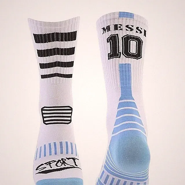 Calf Soccer Socks Football. Lot#70