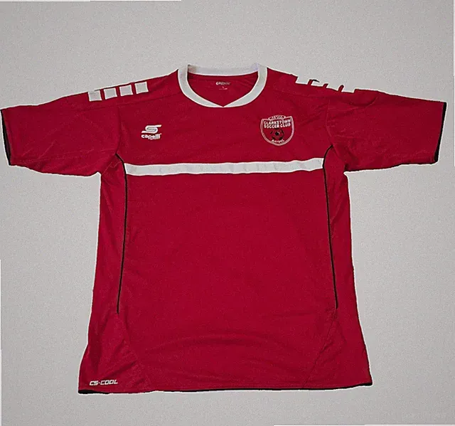 Capelli Sport Clarkstown Soccer Club Soccer Jersey #16 - Red/White