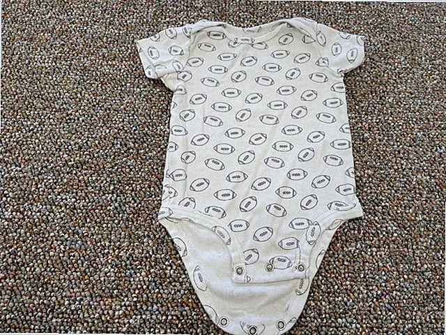 Carter's Boys Football Patterned Bodysuit 9M