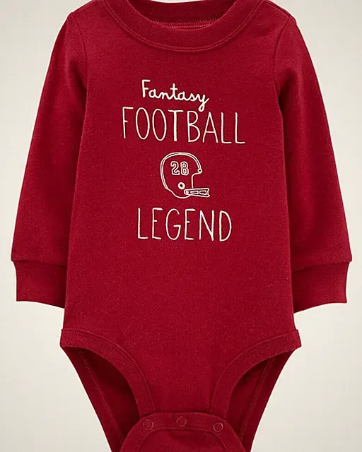 Carter’s “Fantasy Football Legend” Bodysuit Newborn NWT
