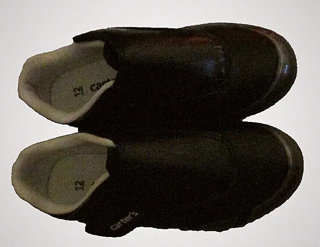 Carter's Fica Sport Cleat Soccer Shoes Boys Toddler Size 12 Black