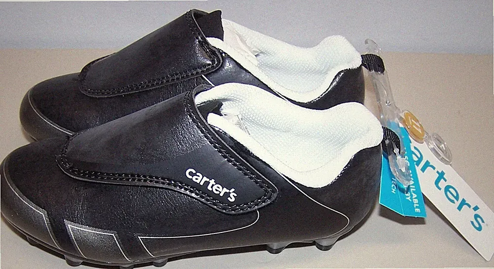 Carter's Fica Toddler Soccer Cleats Black Unisex Size 11